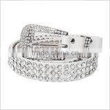 Three Line Rhinestone Stud Belt thumbnail-1