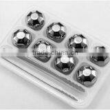 2016 New Christmas Gift!!! Reusable Whisky Stones BPA Free Stainless Steel Ice Cubes thumbnail-2