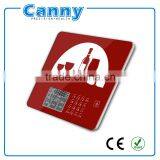 Touch Sensor Button Digital Nutritional Kitchen Fitness Weighing Scale With Large Platform thumbnail-1