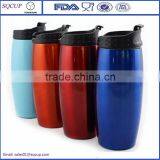 Double Wall Insulated 11oz Stainless Steel Travel Mug Replacement Lid Thermal Mug Stainless Steel thumbnail-5