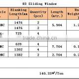 CONCH 83 PVC Window Profiles thumbnail-6