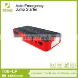 High Capacity Emergency 12V Car Portable Battery car power jump starter Multi-function Jump Starter for 14000mAh