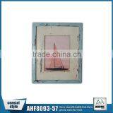 MDF Hanging And Tabletop Picture Photo Frame,Handmade Beach Theme Photo Frame