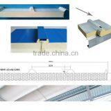 Excellent Fireproof pu Sandwich Panel for Clean Room thumbnail-4