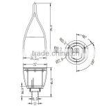 7W C37 Led Bulb Light Accessories thumbnail-3