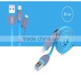 2 in 1 data cable micro usb cable