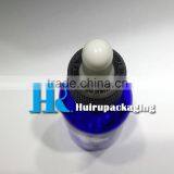ChildProof Cap Dropper E-juice 50ml Essential Oil Bottle Blue thumbnail-2