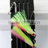 Fishing Rig Flasher Sabiki Hook Lumo Wing Glow Bead 2hooks thumbnail-5