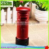 Metal Crafts Creative Souvenir British Red Mailbox Shape Money Saving Piggy Bank Pot Quality Choice