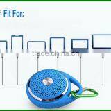 Round shape bluetooth speakers LCD Display waterproof Water Resistant Wireless Bluetooth Speaker