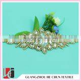 HC-0159 Single Sided Embroidery Glass Beaded Sequin Appliques for Rhinestone Appliques thumbnail-2