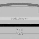 23x10mm White RGB 3in1/rgbw 4 in 1led Bar Light Flat Aluminum LED Profile For Cabinet Decoration thumbnail-6