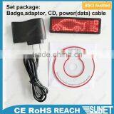 Waiters Led Name Badge Programmable Led Moving Message thumbnail-6