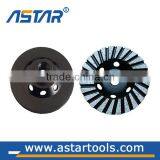 4",5"Turbo Diamond Cup Grinding Wheel for Granites/Marbles/Concretes thumbnail-6