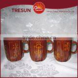 Cheap and Practical Stoneware Ceramic Zebra Mugs Made in China thumbnail-6