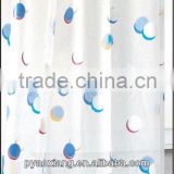 PVC shower curtain