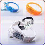2016 Hot New Products Pre-Programmed Sound Reactive Wristbands For Circulation,led Bracelet