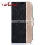 Bi-color Plaid Leather Shockproof Case for Samsung s7 Edge thumbnail-1