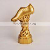Large Middle Small Golden Soccer Shoe World Cup thumbnail-3