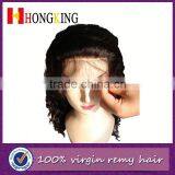 Top Quality Human Hair Front Lace Wig Accept Paypal Made In China thumbnail-1
