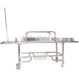 Recovery Stainless Steel Transfer Trolley For Icu Room thumbnail-4