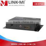 LM-EP22 hdmi video broadcast repeater with TCP ip 120m over single UTP cat5e cable ethernet extender