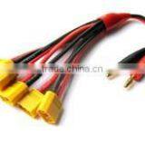 5 Male XT-60 to 4mm Banana Connector XT60 Connector Parallel Cable