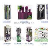 Hot Sale Cheap Stainless Steel Plastic Handle Cutlery Set thumbnail-4
