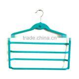Anti-skidding Flocking Hangers ,plastic Pants Hangers for Clothes thumbnail-2
