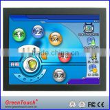 Industrial USB 22" open frame touch screen monitor with VGA DVI input