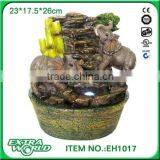 Home and Garden Elephant Water Fountain Resin Ornament thumbnail-1
