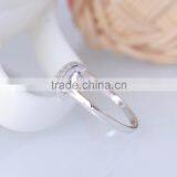 Hot Sale 925 Stering Silver Ring Zircon Design Lock Ring thumbnail-3