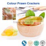 Original Dried Seafood Snack Food Colored Prawn Crackers
