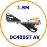 1.5M USB 6 Pin to 3 RCA AVC-DC400ST AV Cable for Canon EOS 60D From Dailyetech