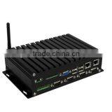 Intel Atom N2600/2800 Fanless Industrial PC NIS-928 Embedded Box PC Barebone System thumbnail-2