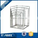 Top Quality Factory Supply Electroplating Glossy Stainless Steel Decoration Display Racks