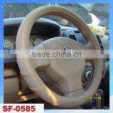 New design High quanlity leather steering wheel cover car accessories