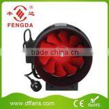 150mm Black Plastic Mixed Flow Fan thumbnail-6