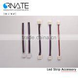 8mm 2 Pin Led Connector Adapter Coupler Cable Solderless Plug With Wire Cable for 3528 2835 Single Color Led Strip Light thumbnail-3