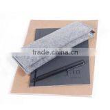 Felt Double Round Pencil Pouch for Boys for 2014 New Design thumbnail-1