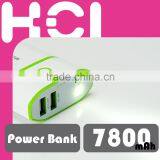 Battery 7800mAh Portable Mobile USB Charger Power Bank thumbnail-4