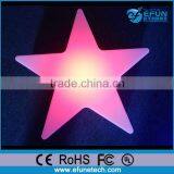 PE Material Decorative Led Craft Lamp, Battery Rechargeable Rgb Color Led Lamp Lighting thumbnail-1