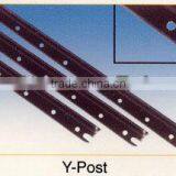 Black Bitumen Steel Y Angle Bar Fence Post China Direct Factory