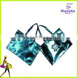 glossy laminated shopping bag for clothes