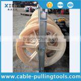 2T Single Wheel Conductor Pulley Nylon Stringing Pulley Block 660mm Diameter thumbnail-2