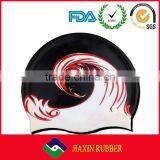 Durable Waterproof Bounce Silicone Swimming Cap thumbnail-6