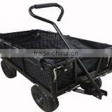 Foldable Garden Mesh Cart With 4 Wheels thumbnail-1