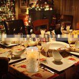 Flameless Candles Birch Bark Effect Dripless Real Wax Pillars LED Candles Dancing Flame Led Candles thumbnail-6