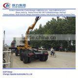 Dongfeng 6*4 Truck Tractor With Crane 4 Ton Small Truck Crane thumbnail-4