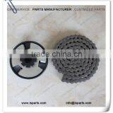 #41/420 Chain 3/4" Bore 14 Tooth Max Torque Clutch and #41/420 Chain Mini Bike Go Kart Parts thumbnail-5